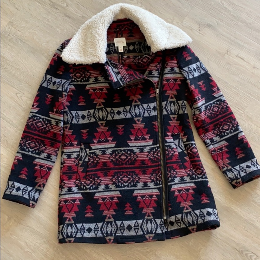 Sun & Shadow jacket , amazing pattern !